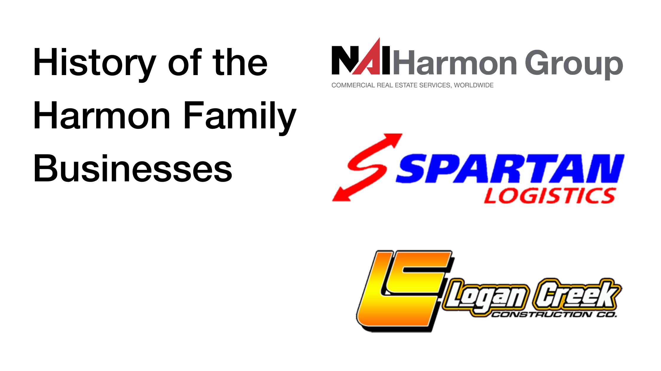 Harmon Family History